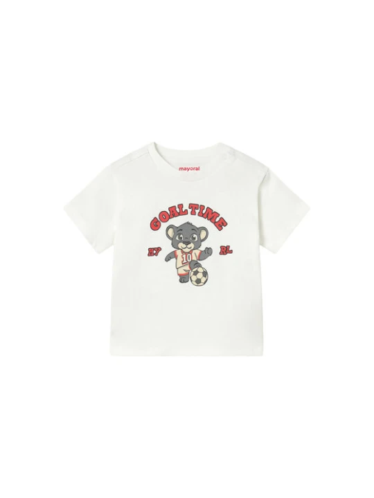 Zdjęcie produktu Mayoral T-Shirt 1007 Biały Regular Fit