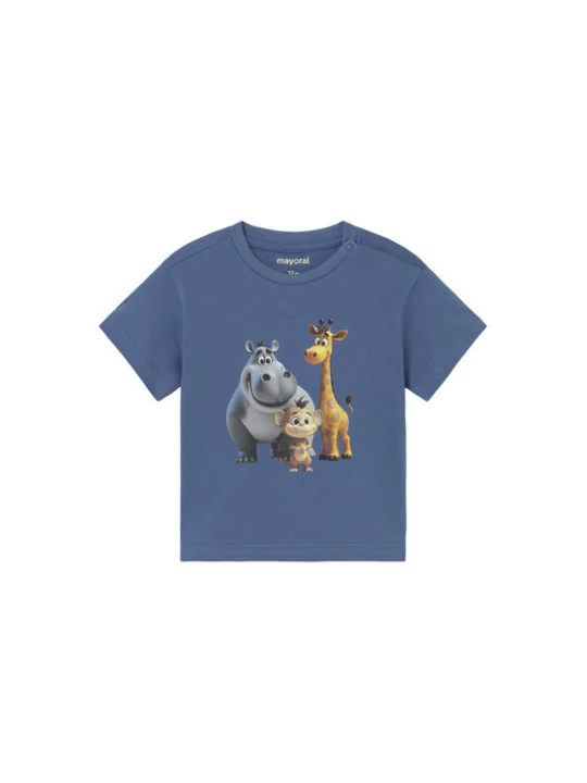 Zdjęcie produktu Mayoral T-Shirt 1008 Niebieski Regular Fit