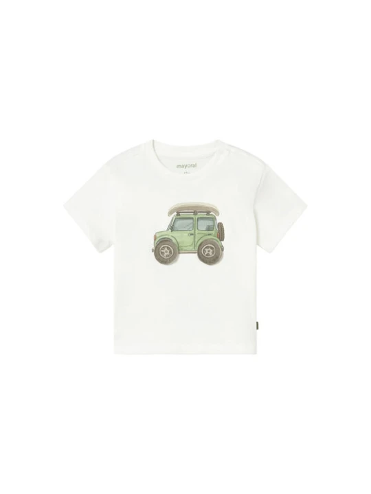 Zdjęcie produktu Mayoral T-Shirt 1011 Biały Regular Fit