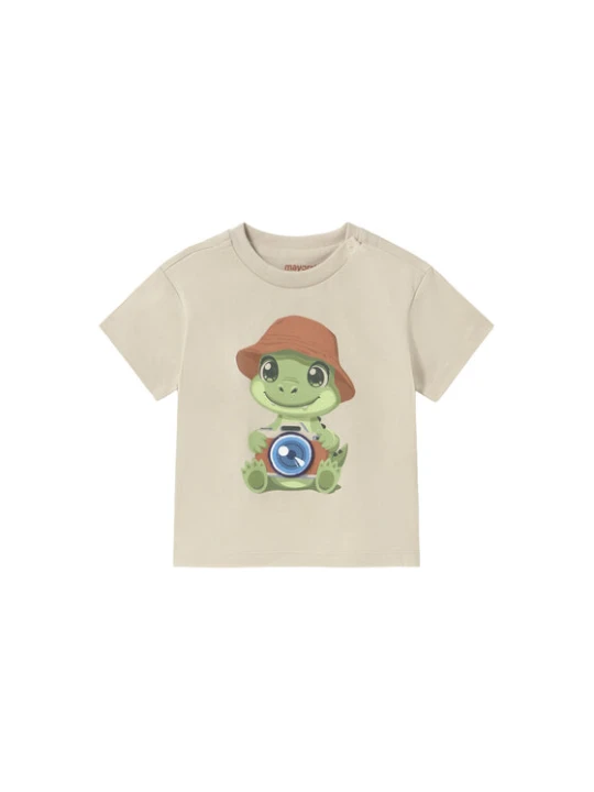 Zdjęcie produktu Mayoral T-Shirt 1016 Beżowy Regular Fit