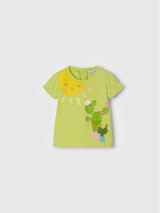 Zdjęcie produktu Mayoral T-Shirt 1034 Zielony Regular Fit