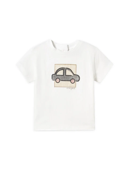 Zdjęcie produktu Mayoral T-Shirt 1052 Biały Regular Fit