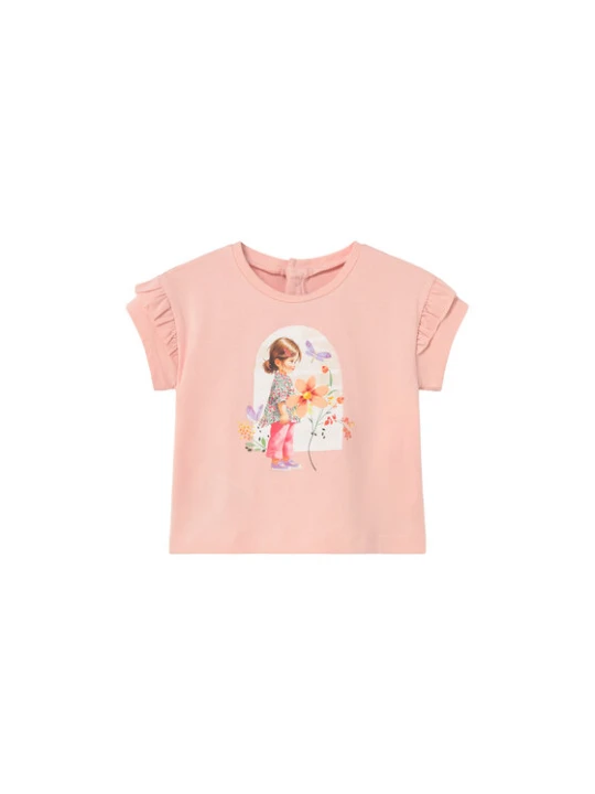 Zdjęcie produktu Mayoral T-Shirt 1080 Różowy Regular Fit