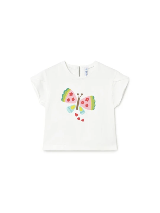 Zdjęcie produktu Mayoral T-Shirt 1087 Biały Regular Fit