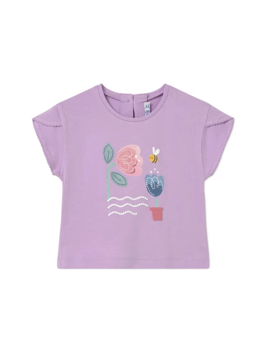 Zdjęcie produktu Mayoral T-Shirt 1087 Fioletowy Regular Fit