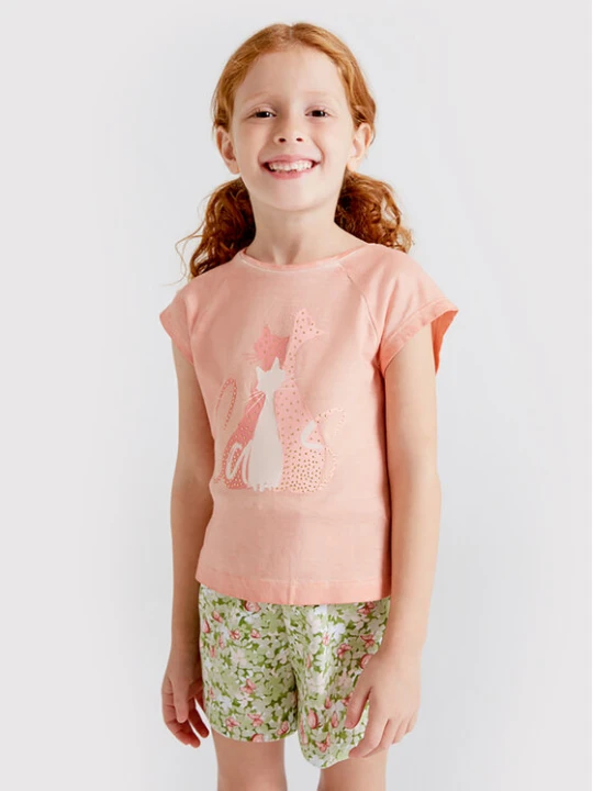 Zdjęcie produktu Mayoral T-Shirt 3043 Różowy Regular Fit