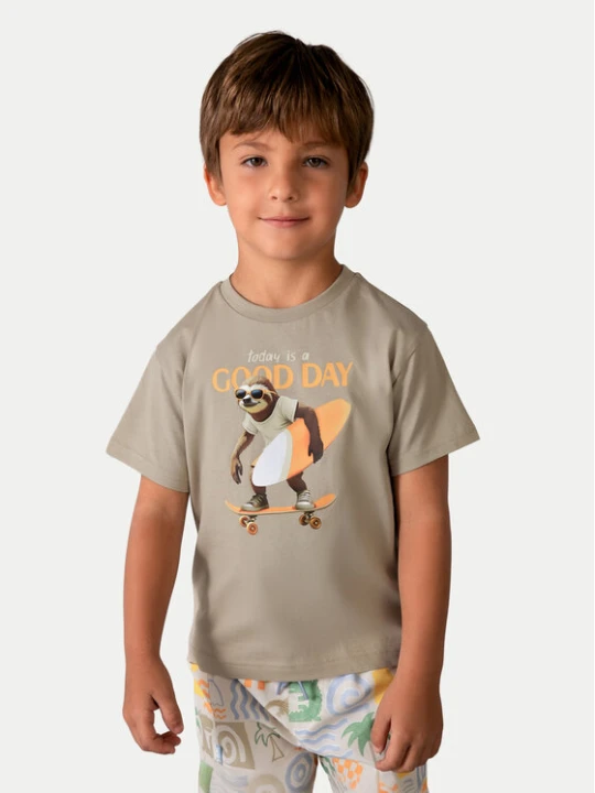 Zdjęcie produktu Mayoral T-Shirt 3064 Beżowy Regular Fit