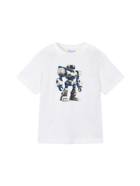 Zdjęcie produktu Mayoral T-Shirt 3066 Biały Regular Fit