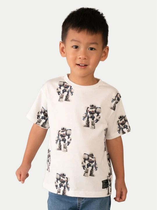 Zdjęcie produktu Mayoral T-Shirt 3068 Biały Regular Fit