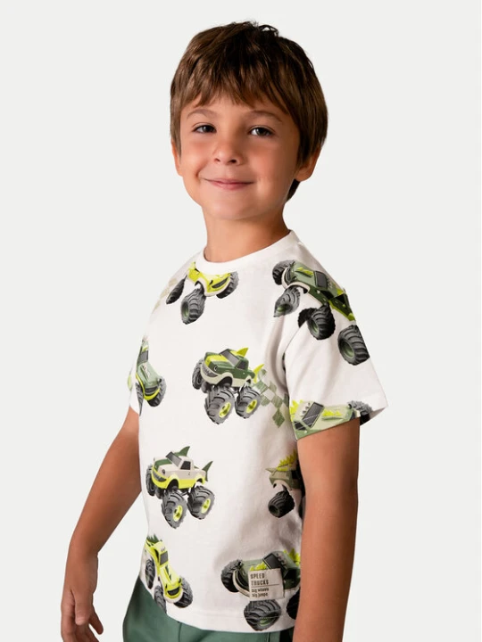 Zdjęcie produktu Mayoral T-Shirt 3068 Biały Regular Fit