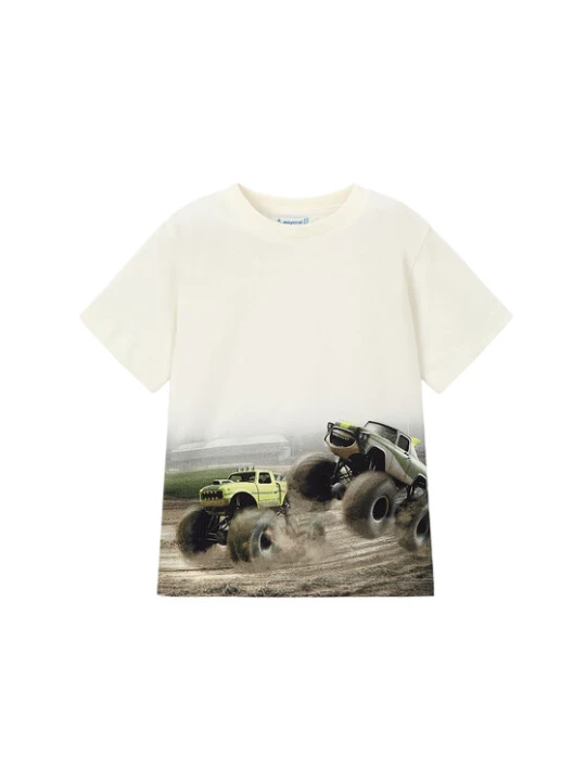Zdjęcie produktu Mayoral T-Shirt 3071 Biały Regular Fit