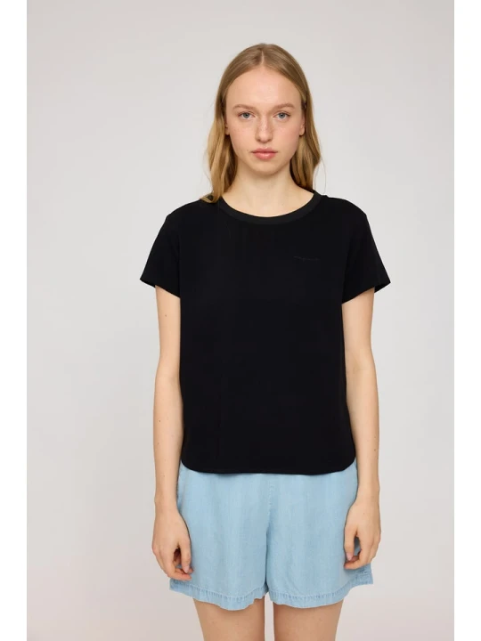 Zdjęcie produktu MAZINE Koszulka "Crew Neck" w kolorze czarnym rozmiar: XS