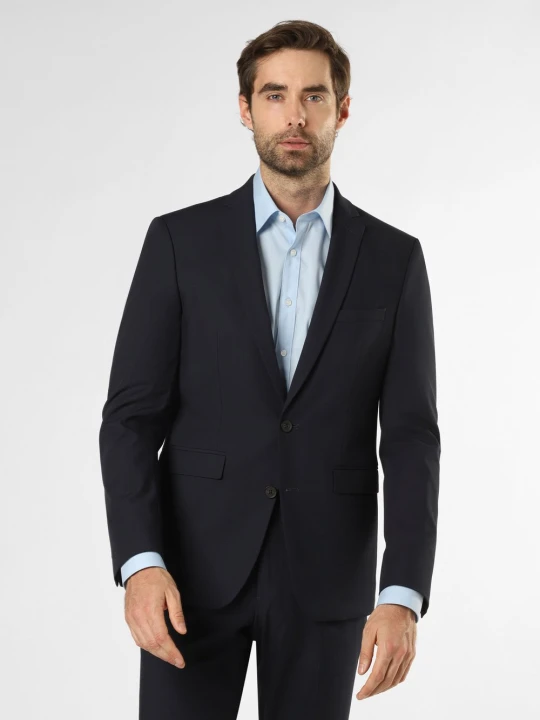 Zdjęcie produktu Mc Earl marynarka od garnituru modułowego Mężczyźni Slim Fit Sztuczne włókno niebieski