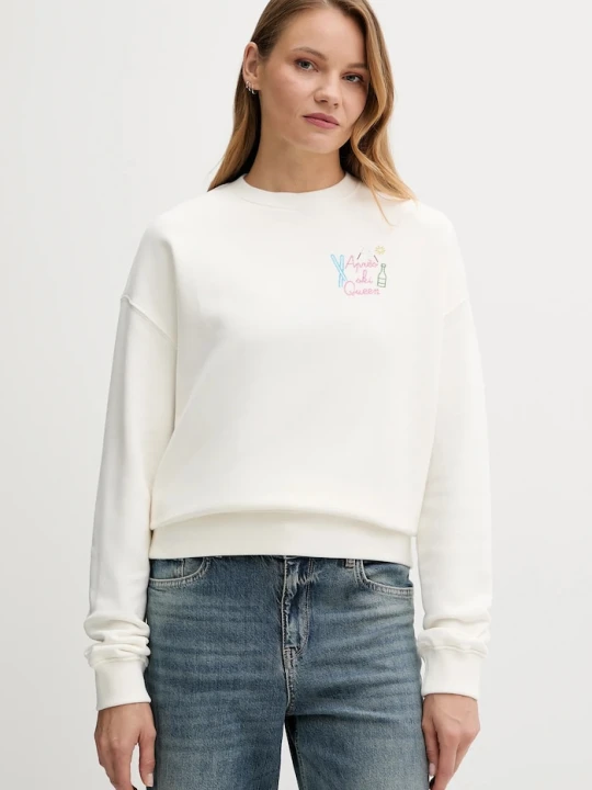 Zdjęcie produktu MC2 Saint Barth bluza bawełniana biały