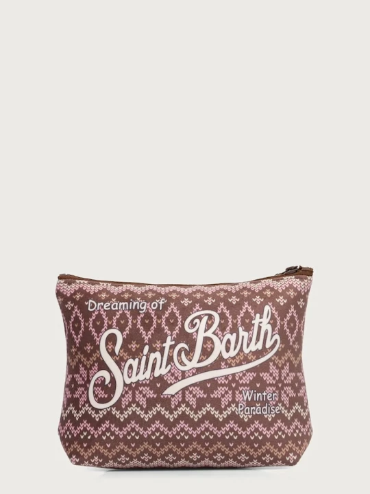 Zdjęcie produktu MC2 Saint Barth kosmetyczka damska brązowy