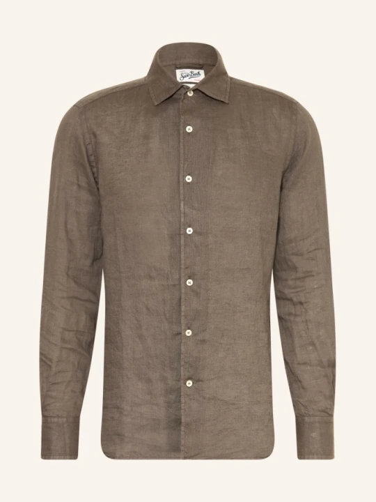 Zdjęcie produktu mc2 Saint Barth Koszulka Lniana Raphael Comfort Fit gruen KHAKI