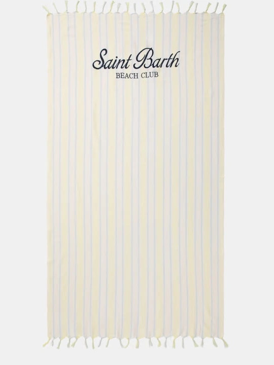Zdjęcie produktu MC2 Saint Barth ręcznik plażowy bawełniany żółty