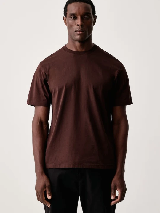 Zdjęcie produktu MC2 Saint Barth T-shirt męski bawełniany brązowy