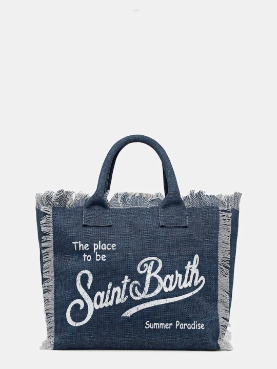 Zdjęcie produktu MC2 Saint Barth torebka tote damska granatowy