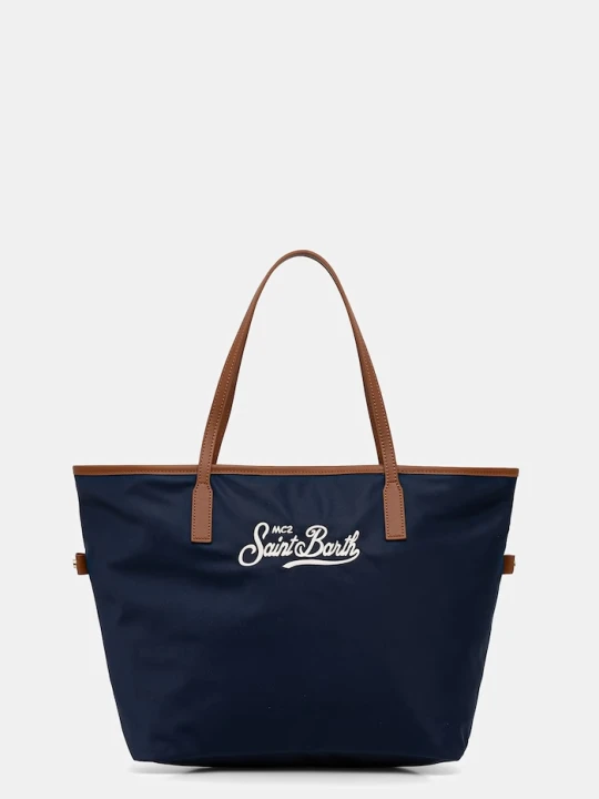 Zdjęcie produktu MC2 Saint Barth torebka shopper damska granatowy