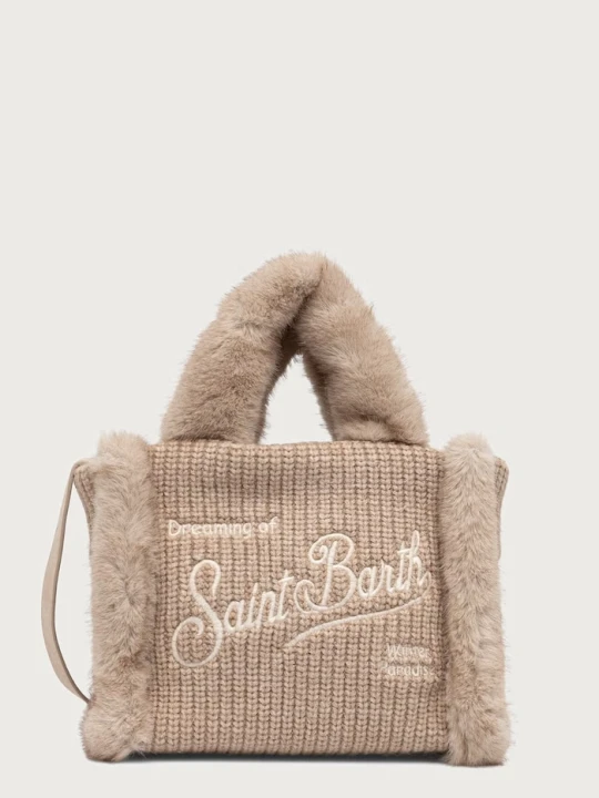 Zdjęcie produktu MC2 Saint Barth torebka crossbody damska beżowy