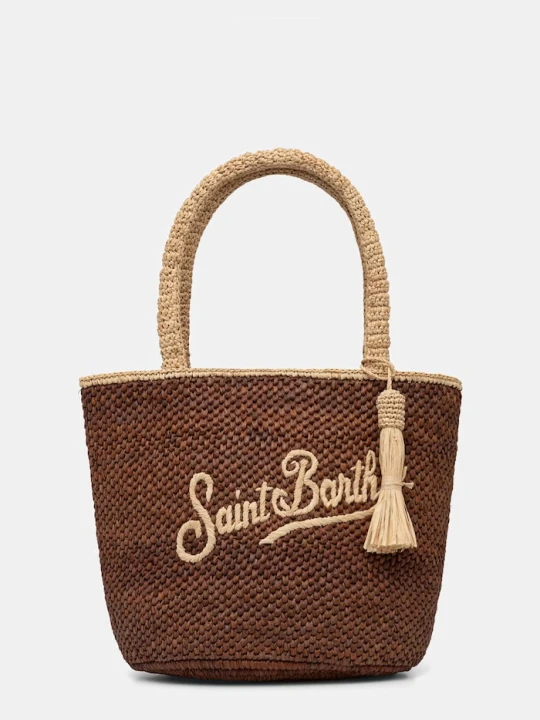 Zdjęcie produktu MC2 Saint Barth torebka koszyk damska pleciona brązowy