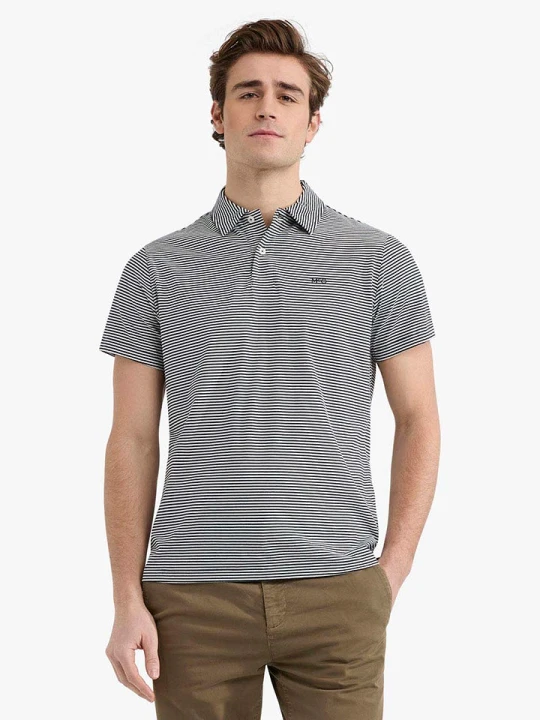 Zdjęcie produktu McGregor Koszulka polo w kolorze granatowo-białym rozmiar: L