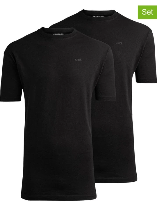 Zdjęcie produktu McGregor Koszulki (4 szt.) w kolorze czarnym rozmiar: XL