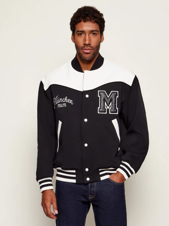 Zdjęcie produktu MCM Kurtka bomber München Varsity | Loose fit czarny