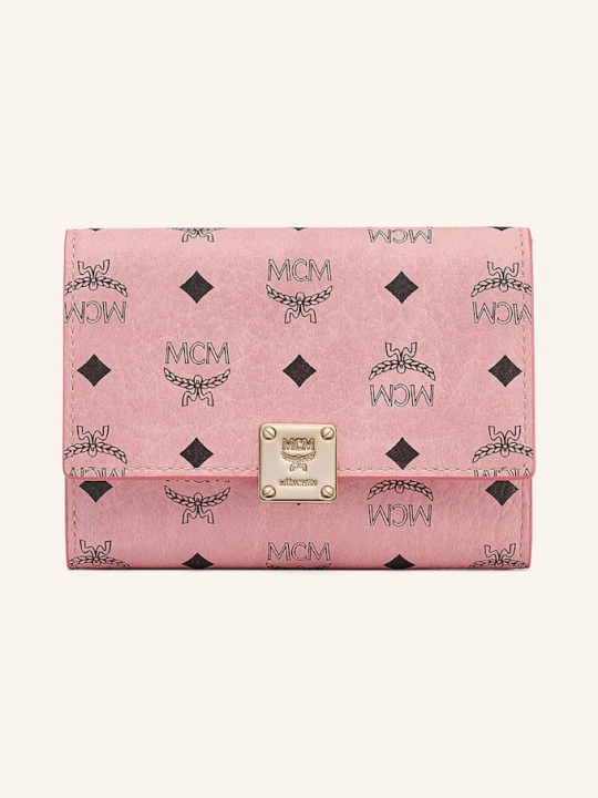 Zdjęcie produktu Mcm Portfel Aren Visetos Small rosa RÓŻOWY