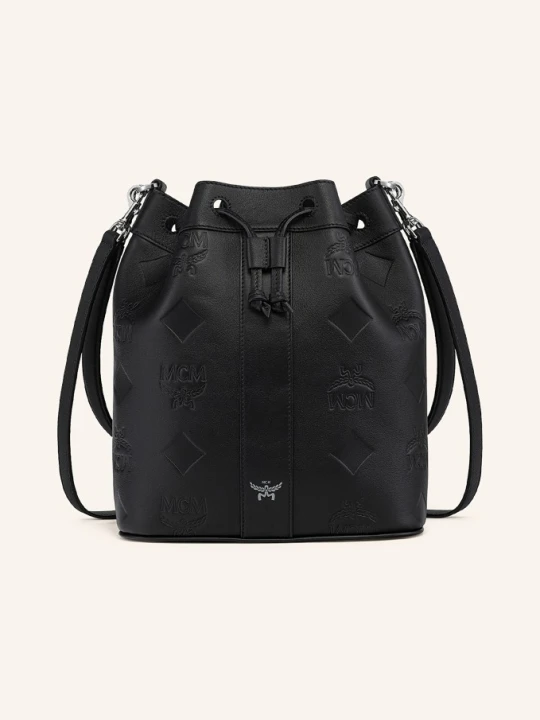 Zdjęcie produktu Mcm Torba Dessau Medium schwarz CZARNY