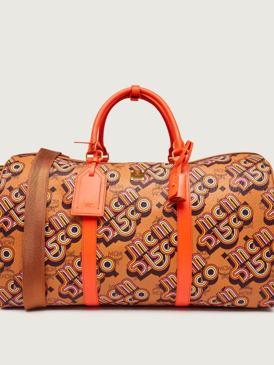 Zdjęcie produktu MCM Torba podróżna Ottomar koniakowy