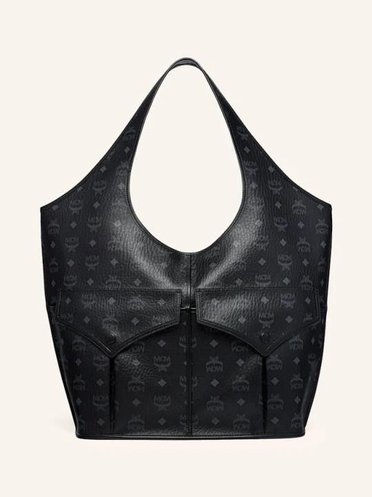 Zdjęcie produktu Mcm Torba Shopper Aren Vi schwarz CZARNY
