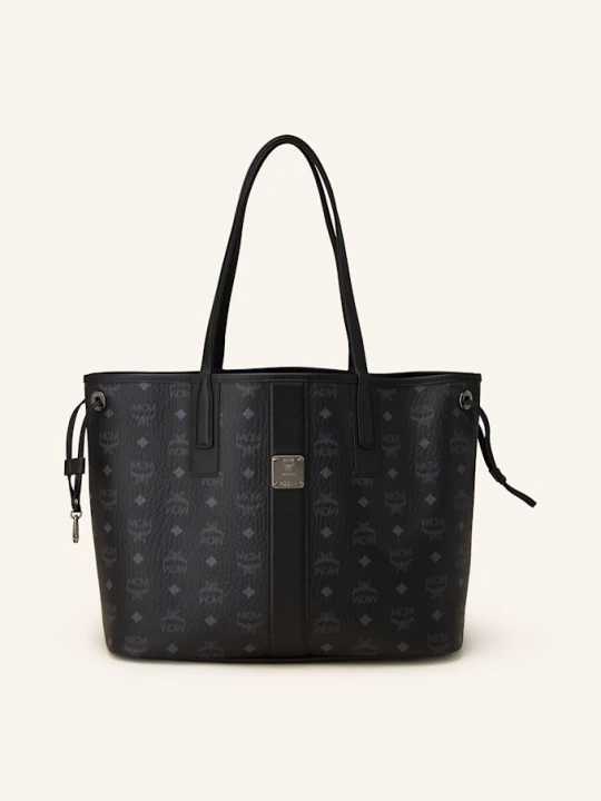 Zdjęcie produktu Mcm Torba Shopper Liz Medium Dwustronna Z Saszetką schwarz CZARNY