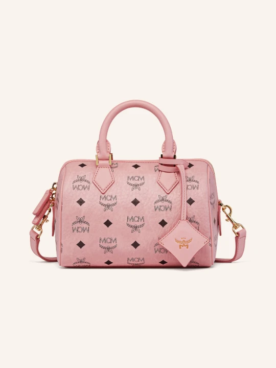 Zdjęcie produktu Mcm Torebka Ella Boston Visetos rosa RÓŻOWY