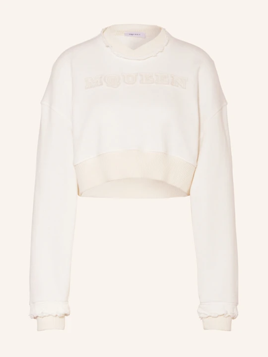 Zdjęcie produktu Mcqueen Krótka Bluza Nierozpinana weiss BIAŁY