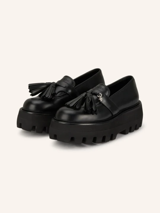 Zdjęcie produktu Mcqueen Loafersy Na Platformie Sofa schwarz CZARNY