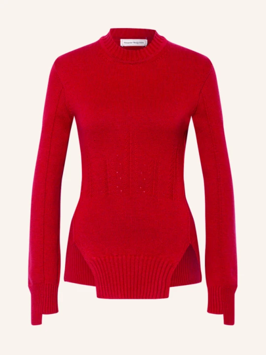 Zdjęcie produktu Mcqueen Sweter Z Kaszmiru rot CZERWONY