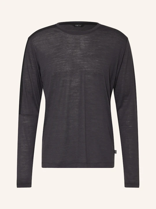 Zdjęcie produktu Me°Ru' Koszulka Funkcyjna Bloxwich Z Wełną Merino grau CZIEMNOSZARY