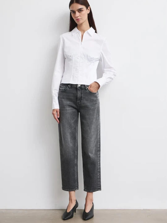Zdjęcie produktu Medicine jeansy mom fit damskie szary