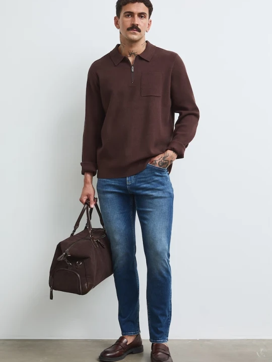 Zdjęcie produktu Medicine jeansy slim fit męskie granatowy