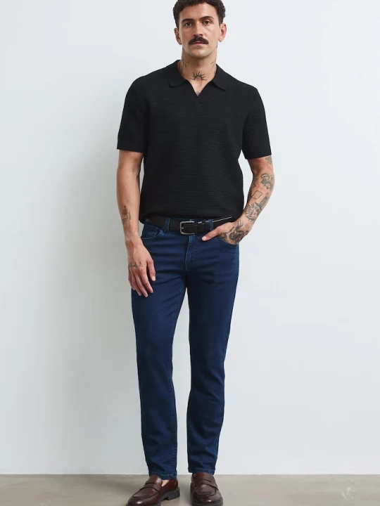 Zdjęcie produktu Medicine jeansy slim fit męskie granatowy