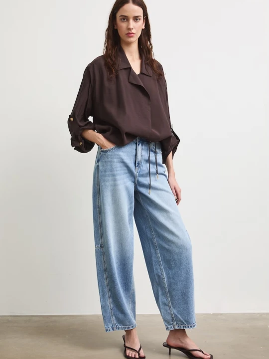 Zdjęcie produktu Medicine jeansy slouchy damskie niebieski