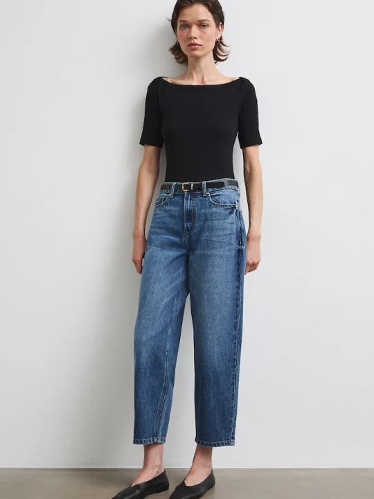 Zdjęcie produktu Medicine jeansy slouchy damskie granatowy