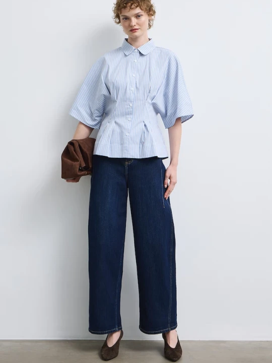 Zdjęcie produktu Medicine jeansy slouchy damskie granatowy