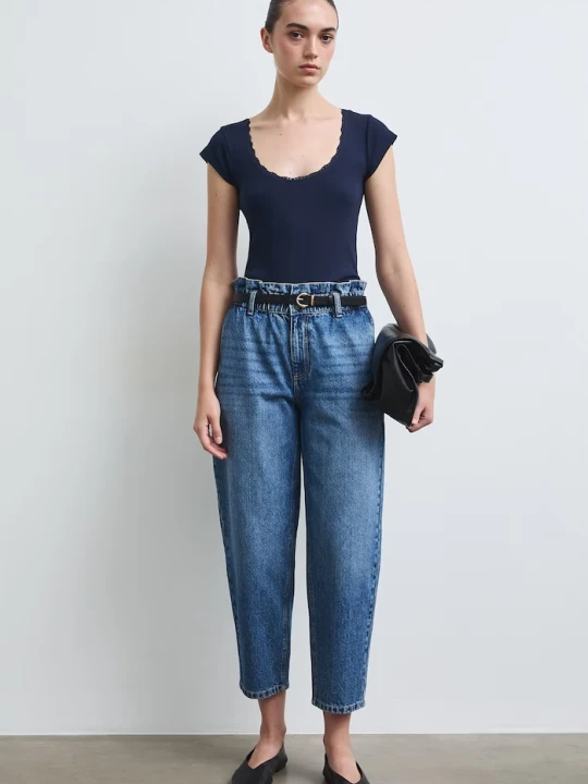 Zdjęcie produktu Medicine jeansy slouchy damskie niebieski