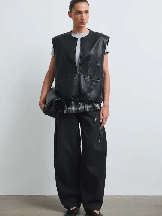 Zdjęcie produktu Medicine jeansy wide leg damskie czarny