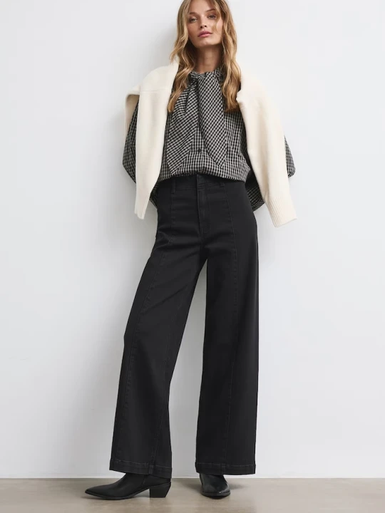 Zdjęcie produktu Medicine jeansy wide leg damskie czarny