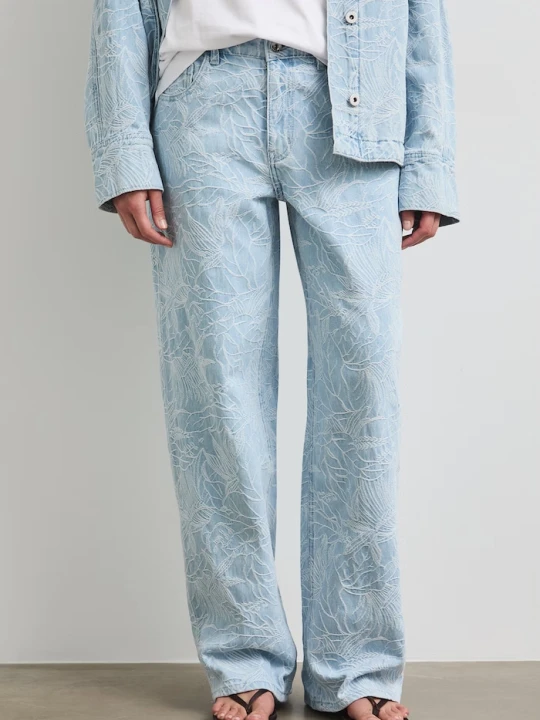 Zdjęcie produktu Medicine jeansy wide leg damskie niebieski