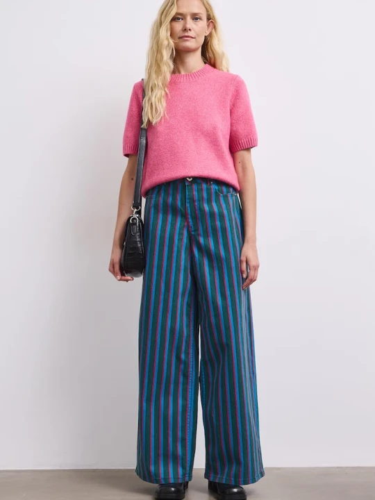 Zdjęcie produktu Medicine jeansy wide leg damskie zielony